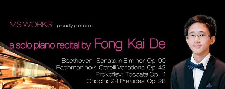 Fong Kai De - Solo Piano Recital